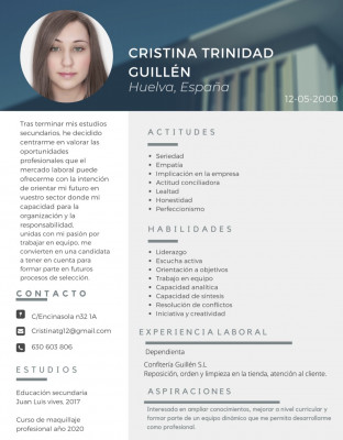 Foto de Cristina Trinidad Guillén