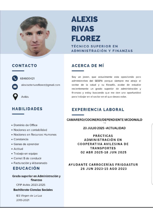 Foto de Alexis Rivas Florez