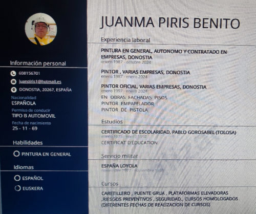Foto de Juan Manuel Piris Benito