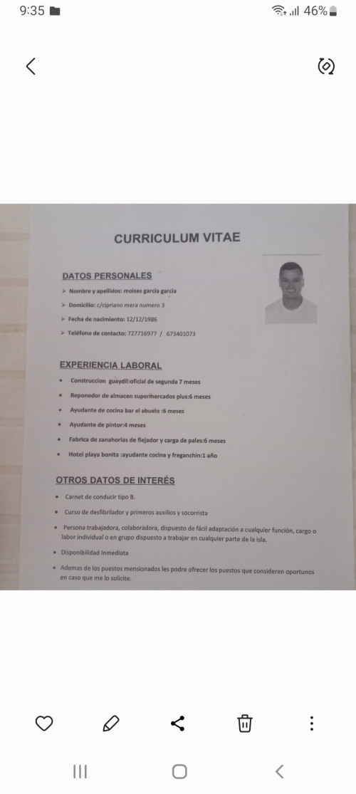Foto de Moises Garcis García