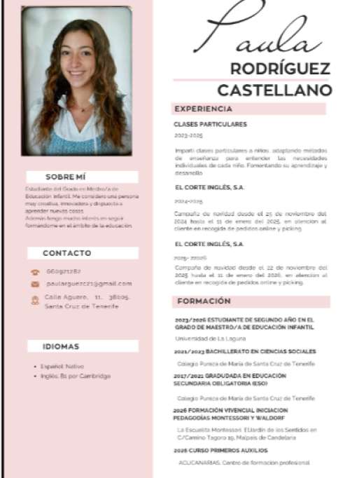 Foto de Paula Rodríguez Castellano