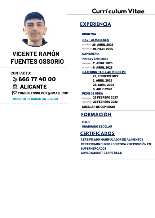 Foto de Vicente Ramon Fuentes Ossorio
