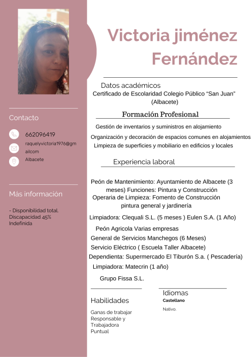 Foto de Victoria Jimenez Fernandez